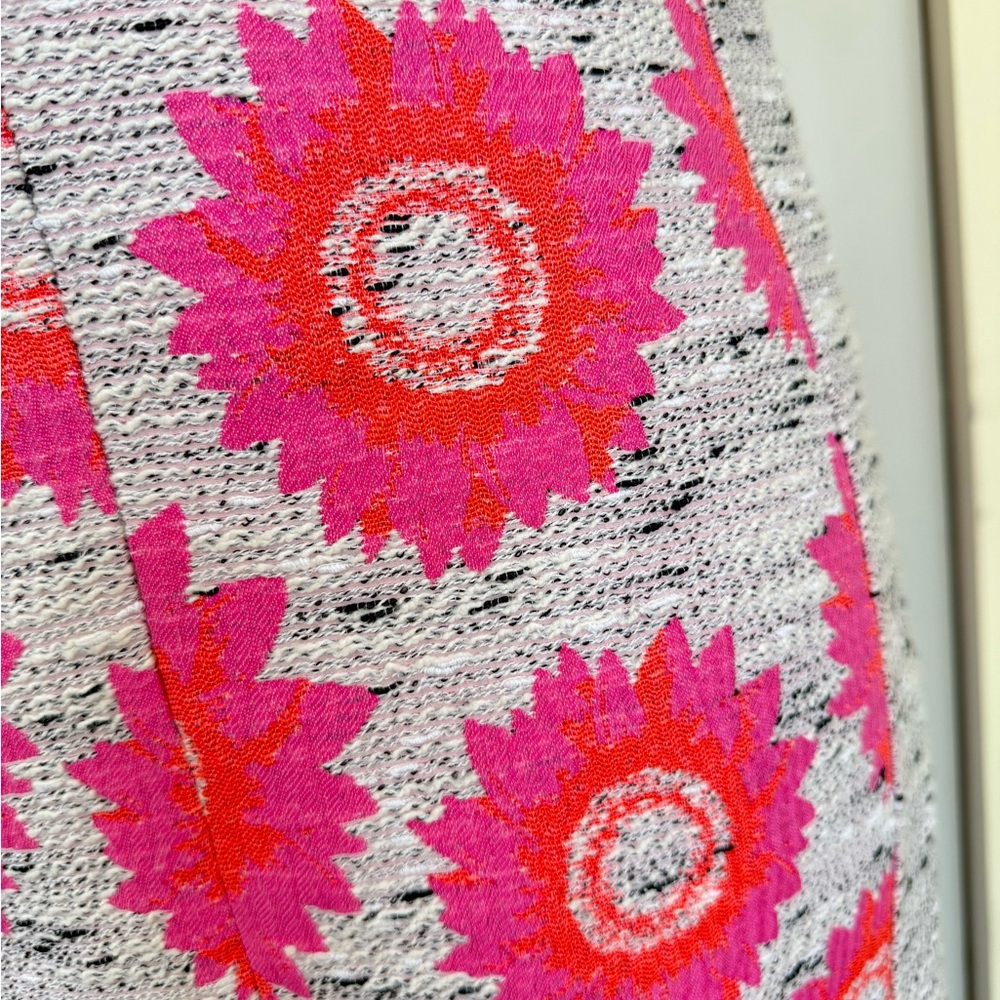 Trina Turk Pink Floral Sleeveless Shift Dress - Picture 7 of 10
